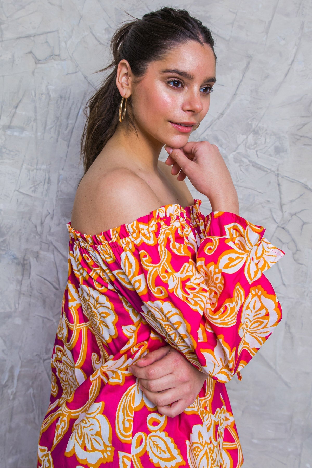 MEANT TO SHINE POPLIN TOP Flying Tomato